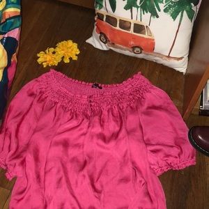 Violet & Claire Hot Pink Blouse